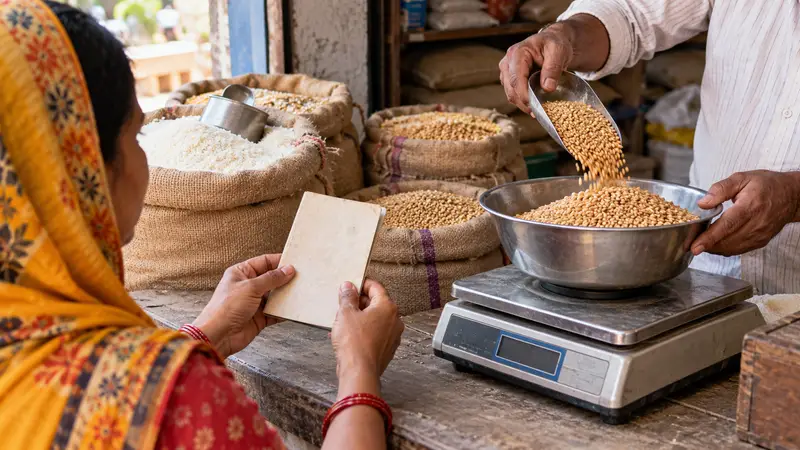 UP Ration Card List 2026: लिस्ट बिना OTP खुलती है, कार्ड नंबर से खोज पर OTP; अंत्योदय कार्ड पर 35 किलो मुफ़्त